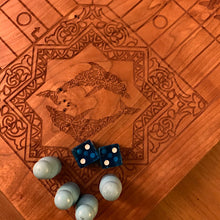 Load image into Gallery viewer, 4 Player Animal Theme Pachisi Board