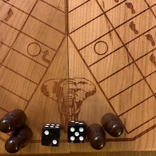 Load image into Gallery viewer, 6 Player Animal Theme Pachisi Board