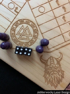 6 player Viking Theme Pachisi Board